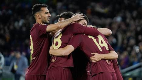 Rom jubelt gegen Verona