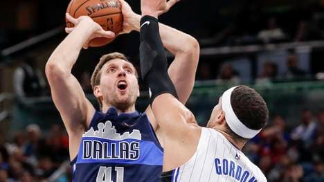 Dirk Nowitzki mit seinem nächsten Meilenstein im Spiel gegen Orlando Magic