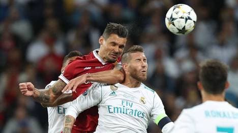 Schon im CL-Finale 2018 ging es zwischen Dejan Lovren und Sergio Ramos nicht gerade freundschaftlich zu