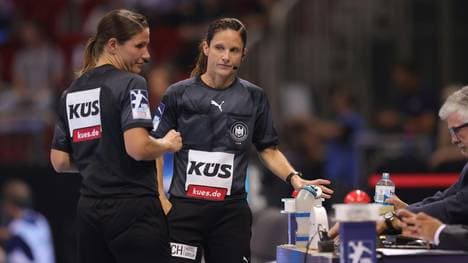 Merz (r.) und Kuttler als Schiedsrichterteam nominiert