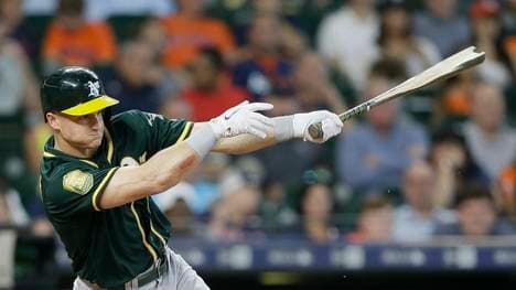 Die Oakland Athletics haben auch das zweite Spiel innerhalb eines Tages gegen Houston Astros gewonnen