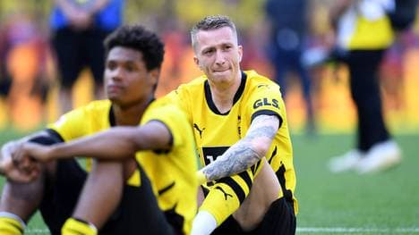 Marco Reus konnte nach dem Schlusspfiff seine Tränen nicht mehr zurückhalten