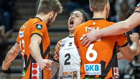 Die BR Volleys stehen im Viertelfinale 