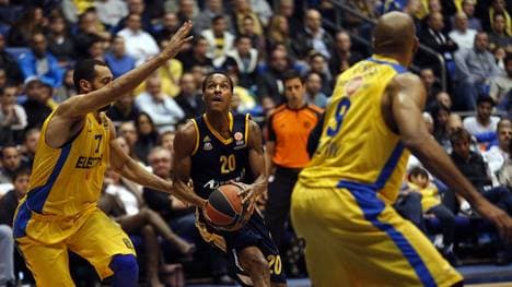 Alex Renfroe von ALBA Berlin gegen Maccabi Tel Aviv