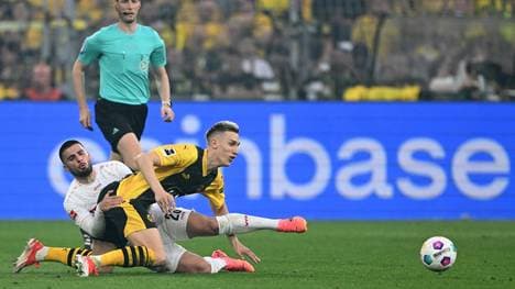 Nico Schlotterbeck im Spiel gegen Stuttgart