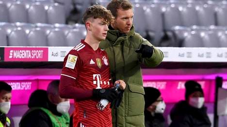 Paul Wanner (l.) wird beim FC Bayern eine große Zukunft zugetraut