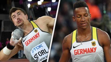 David Storl und Raphael Holzdeppe