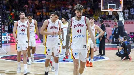 Die spanische Basketball-Nationalmannschaft ist so früh wie nie zuvor bei einer EM ausgeschieden