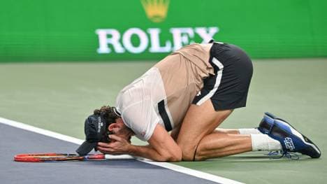 Kann sein Glück kaum fassen: Valentin Vacherot