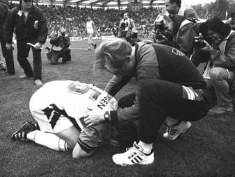 Der Tag, an die Fußball-Nation mit Brehme weinte