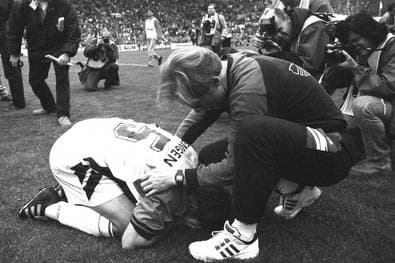 Der Tag, an die Fußball-Nation mit Brehme weinte