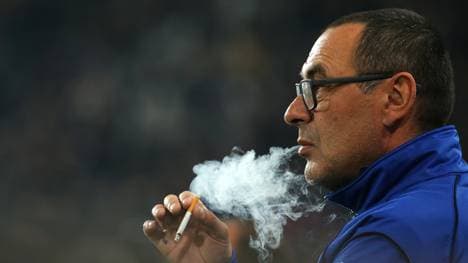 FC Chelsea: Trainer Maurizio Sarri will mit Rauchen aufhören