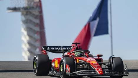 Charles Leclerc fährt zur Pole in Austin