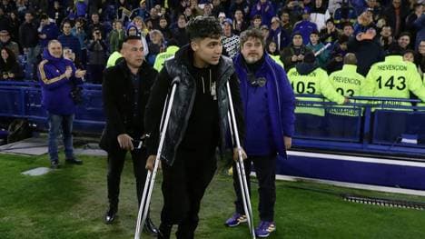 Schwere Foul-Folgen: Exeqiel Zeballos