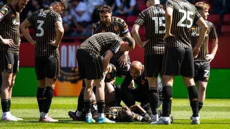 Eliot Matazo (am Boden) war in dieser Saison erstmals zum Einsatz gekommen 