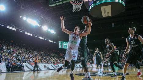 Leon Radosevic machte acht Punkte für die Bayern-Basketballer in Istanbul