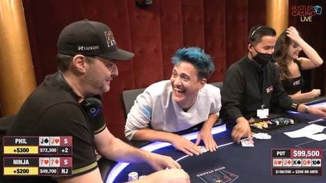 Ninja gegen Phil Hellmuth