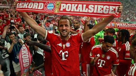 Harry Kane wechselte 2023 von Tottenham Hotspur zum FC Bayern