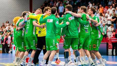 Party in grün: Die Bundesliga-Rückkehr ist perfekt