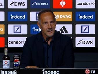 Adi Hütter ist als Cheftrainer zurück bei Eintracht Frankfurt. Bei der Antritts-PK spricht der Österreicher über seine Rückkehr und Dankbarkeit. 