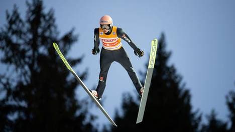 Karl Geiger hat das Gelbe Trikot wieder abgeben müssen