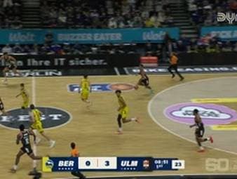 Spiel Highlights zu ALBA BERLIN - ratiopharm ulm