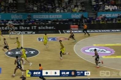 Spiel Highlights zu ALBA BERLIN - ratiopharm ulm