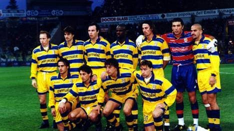 Das legendäre Team des AC Parma Ende der Neunziger