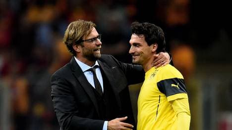 Beim BVB spielte Mats Hummels (r.) sieben Jahre unter Jürgen Klopp