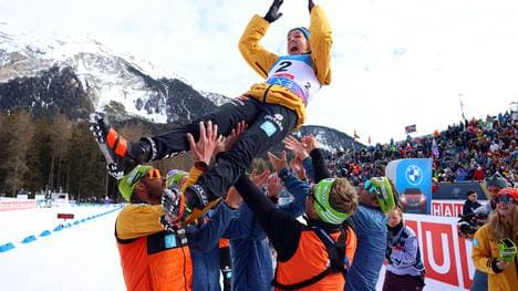Franziska Preuß hat bei der Biathlon-WM Gold in der Verfolgung geholt
