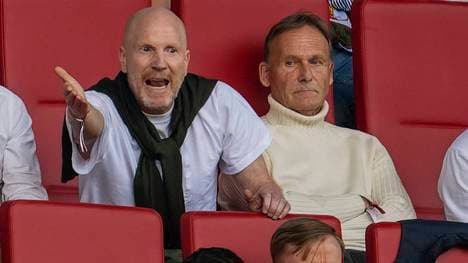 Hans-Joachim Watzke (r.) war bedient