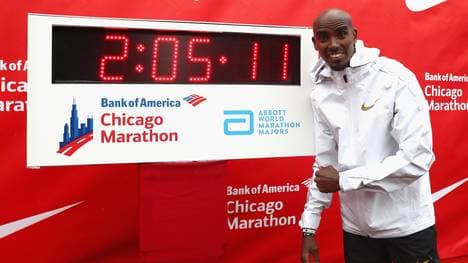 Mo Farah stellte in Chicago einen neuen Europarekord auf