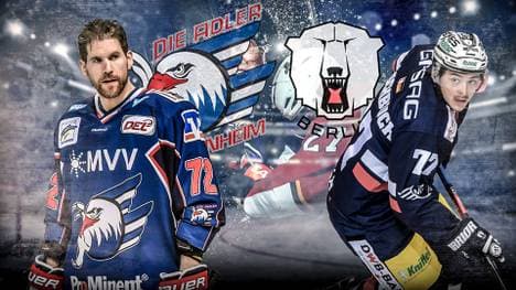 DEL-Playoffs 2017, Eishockey, Viertelfinale, Adler Mannheim, Eisbären Berlin, Spiel 7