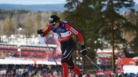 Justyna Kowalczyk setzte sich gegen Britta Johansson durch