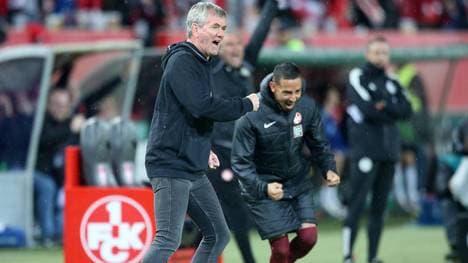 Friedhelm Funkel will mit dem FC Kaiserslautern die Klasse halten