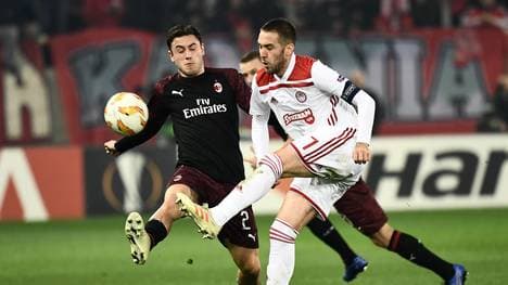 Der AC Mailand ist in der Gruppenphase der Europa League ausgeschieden.