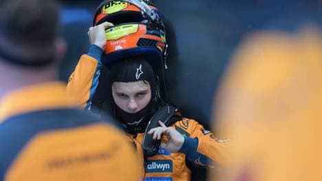 Oscar Piastri landete auf dem dritten Platz in der Quali