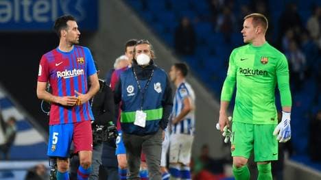 Ter Stegen (r.) brillierte gegen Real Sociedad