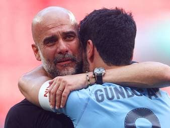Pep Guardiola kämpfte mit den Tränen, als er seinen Abschied von Manchester City bekanntgab. In einer emotionalen Botschaft bedankte sich der Spanier bei Fans, Spielern und der Stadt Manchester. 