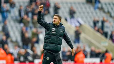 Fabian Hürzeler gewinnt mit Brighton in der Premier League