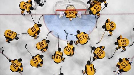 Die deutsche Eishockey-Nationalmannschaft wird in eine Gruppe eingeteilt