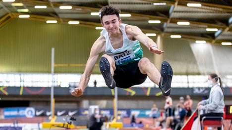 Bei den Hallenmeisterschaften in Dortmund landete Simon Batz auf Platz 2