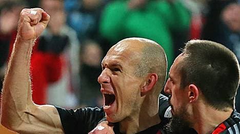 Arjen Robben erzielte seine Saisontreffer sieben und acht