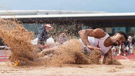 Leo Neugebauer ist bei den Clyde Littlefield Texas Relays gut gestartet