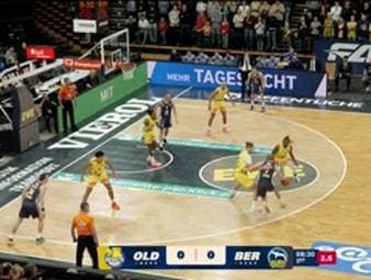 Spiel Highlights zu EWE Baskets Oldenburg - ALBA BERLIN