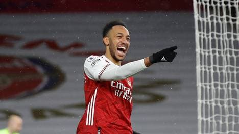 Pierre-Emerick Aubameyang erzielte drei Tore