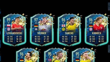 Insgesamt 24 Spieler aus zehn verschiedenen Teams sind beim TOTSSF der Bundesliga mit dabei.