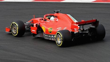 Sebastian Vettel ist zufrieden mit seinem Auto