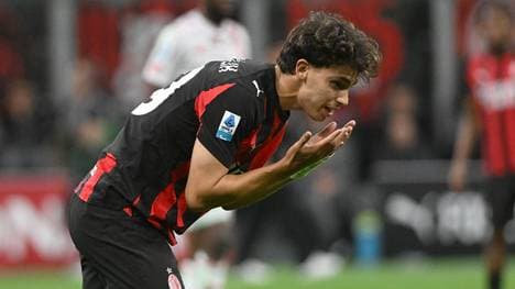 Joao Félix war für die Rückrunde der abgelaufenen Saison an die AC Mailand ausgeliehen