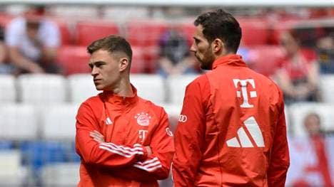 Joshua Kimmich und Leon Goretzka stehen vor einer ungewissen Zukunft